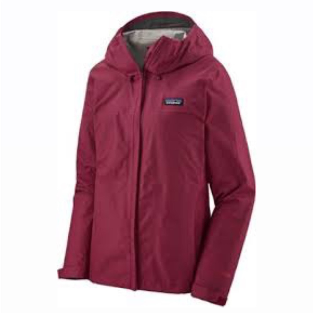 Maroon Patagonia Torrentshell Jacket
